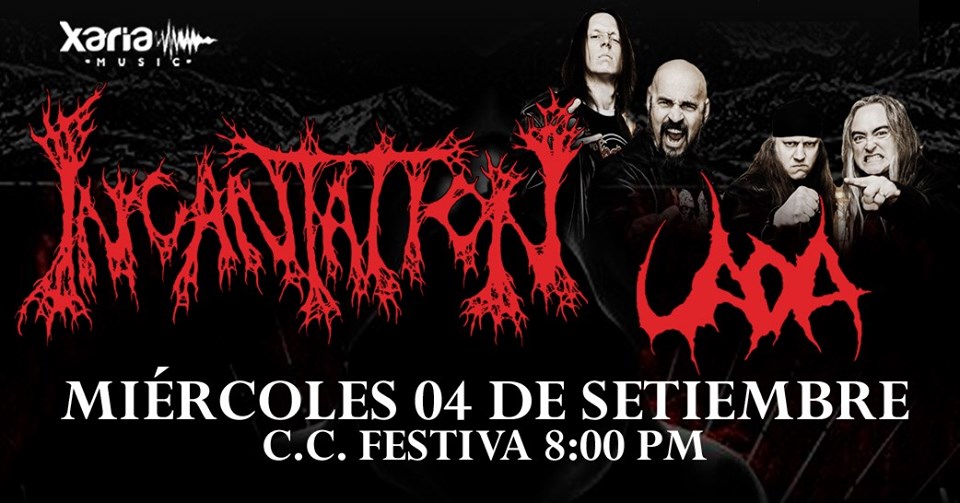 Incantation + Uada En Lima