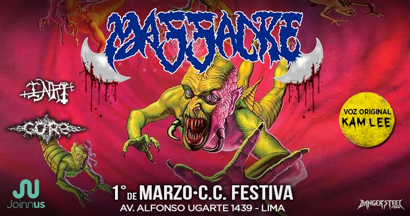 Massacre en Lima 2020 • From Beyond Latin America Tour